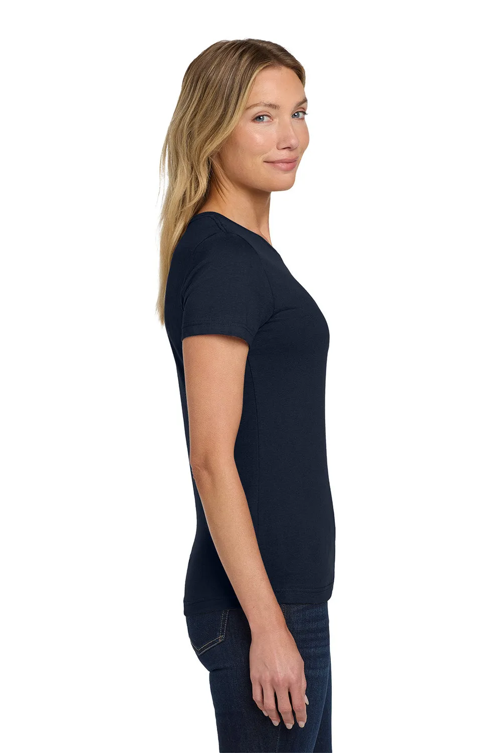 Gildan Womens Softstyle Short Sleeve Crewneck T-Shirt - Navy Blue  Affordable Clothing Gildan