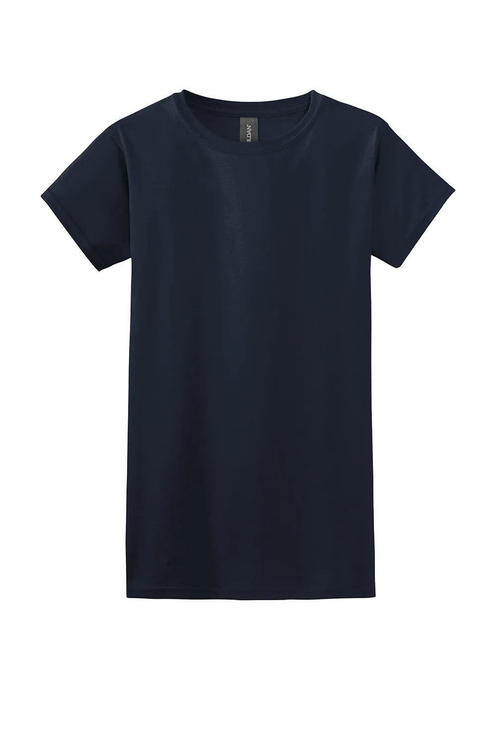 Gildan Womens Softstyle Short Sleeve Crewneck T-Shirt - Navy Blue  Affordable Clothing Gildan