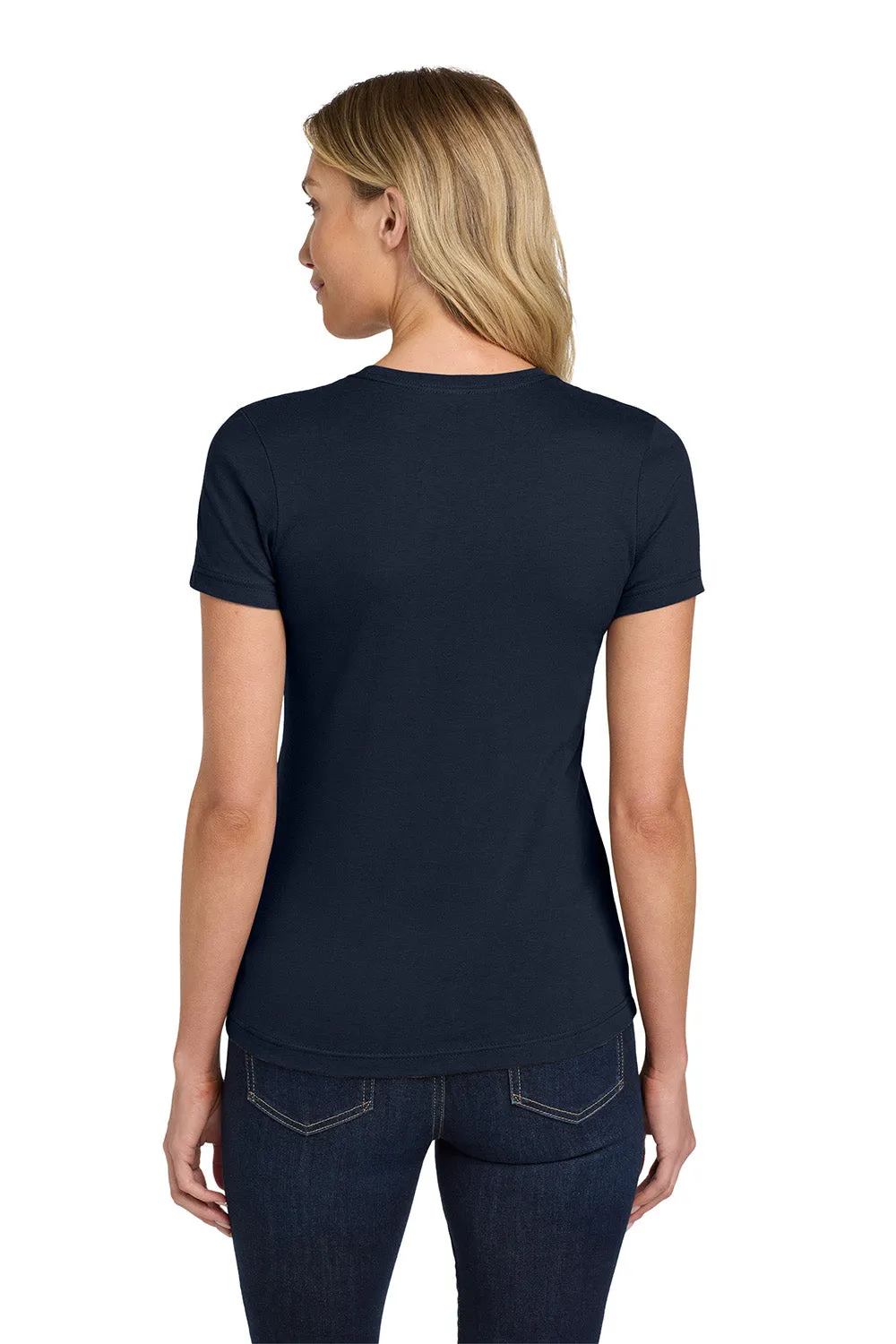 Gildan Womens Softstyle Short Sleeve Crewneck T-Shirt - Navy Blue  Affordable Clothing Gildan