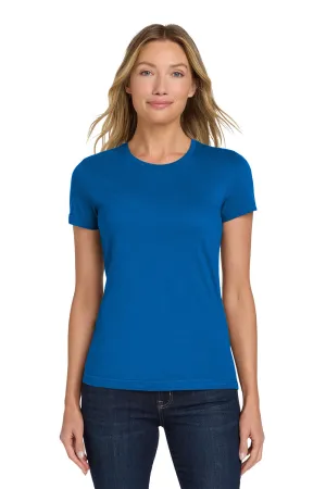 Gildan Womens Softstyle Short Sleeve Crewneck T-Shirt - Royal Blue  Affordable Clothing Gildan