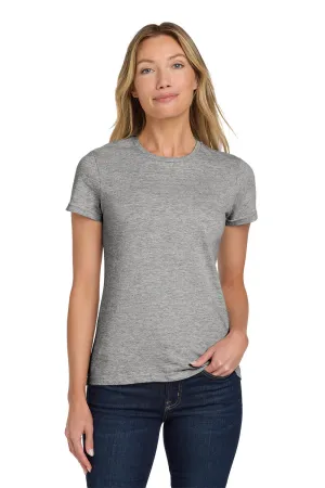 Gildan Womens Softstyle Short Sleeve Crewneck T-Shirt - Sport Grey  Affordable Clothing Gildan