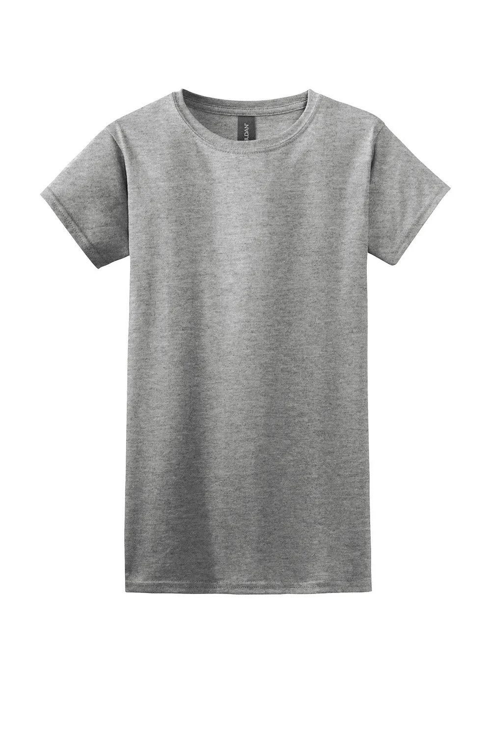Gildan Womens Softstyle Short Sleeve Crewneck T-Shirt - Sport Grey  Affordable Clothing Gildan