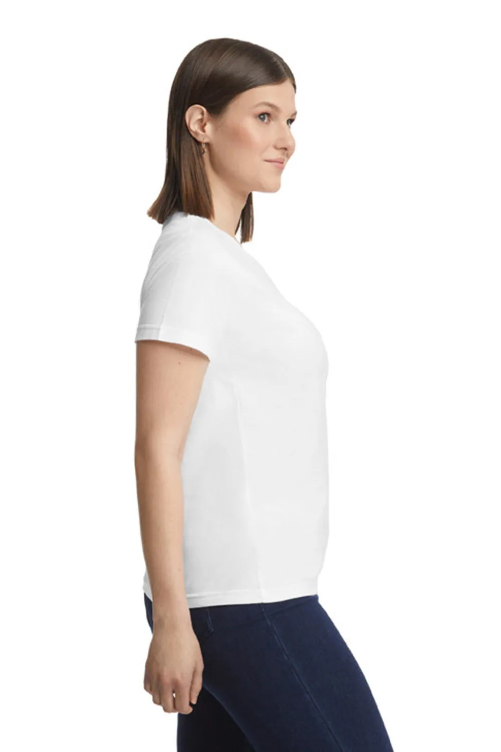 Gildan Womens Softstyle Short Sleeve Crewneck T-Shirt - White  Affordable Clothing Gildan