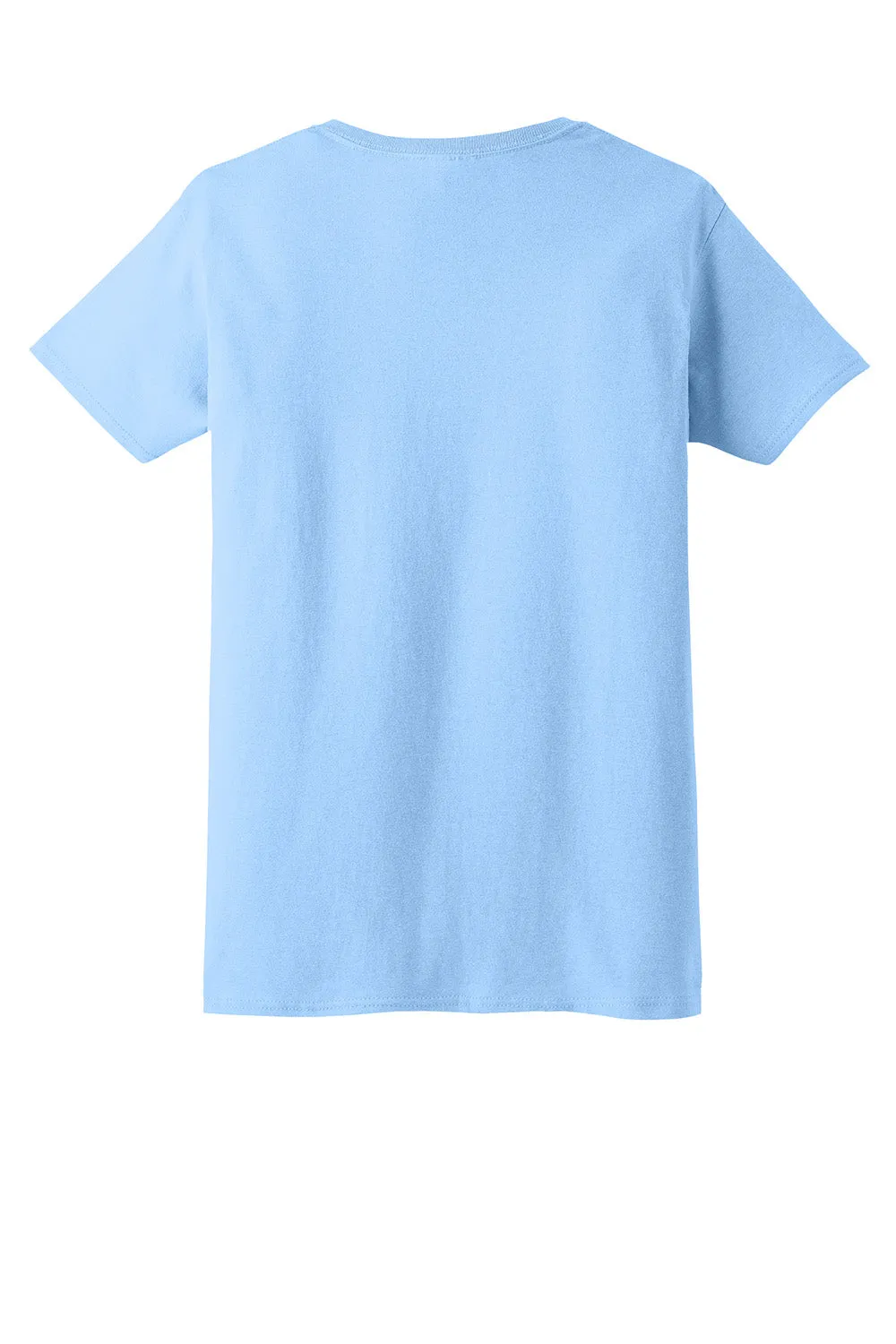 Gildan Womens Ultra Short Sleeve Crewneck T-Shirt - Light Blue  Affordable Clothing Gildan