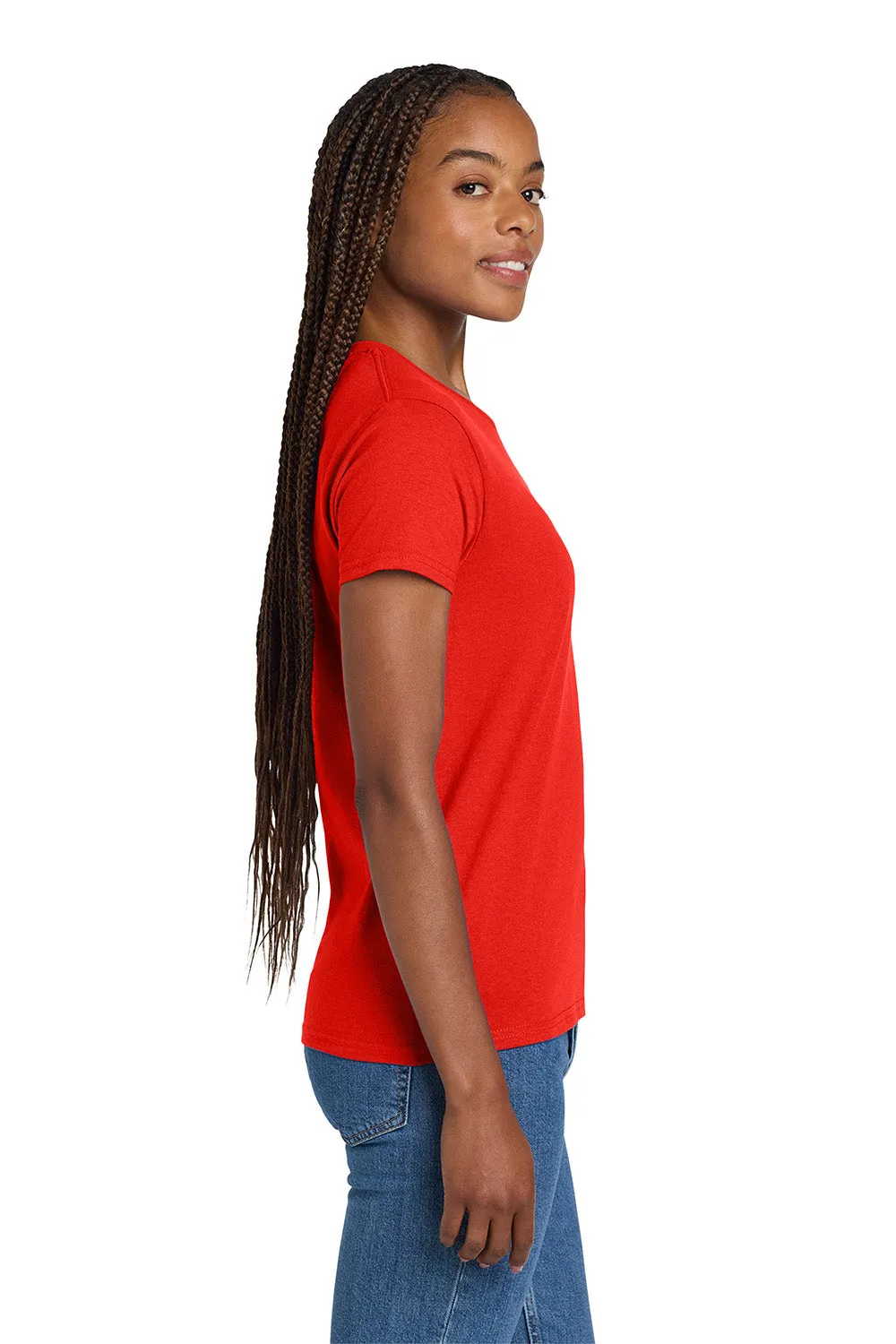 Gildan Womens Ultra Short Sleeve Crewneck T-Shirt - Red  Affordable Clothing Gildan