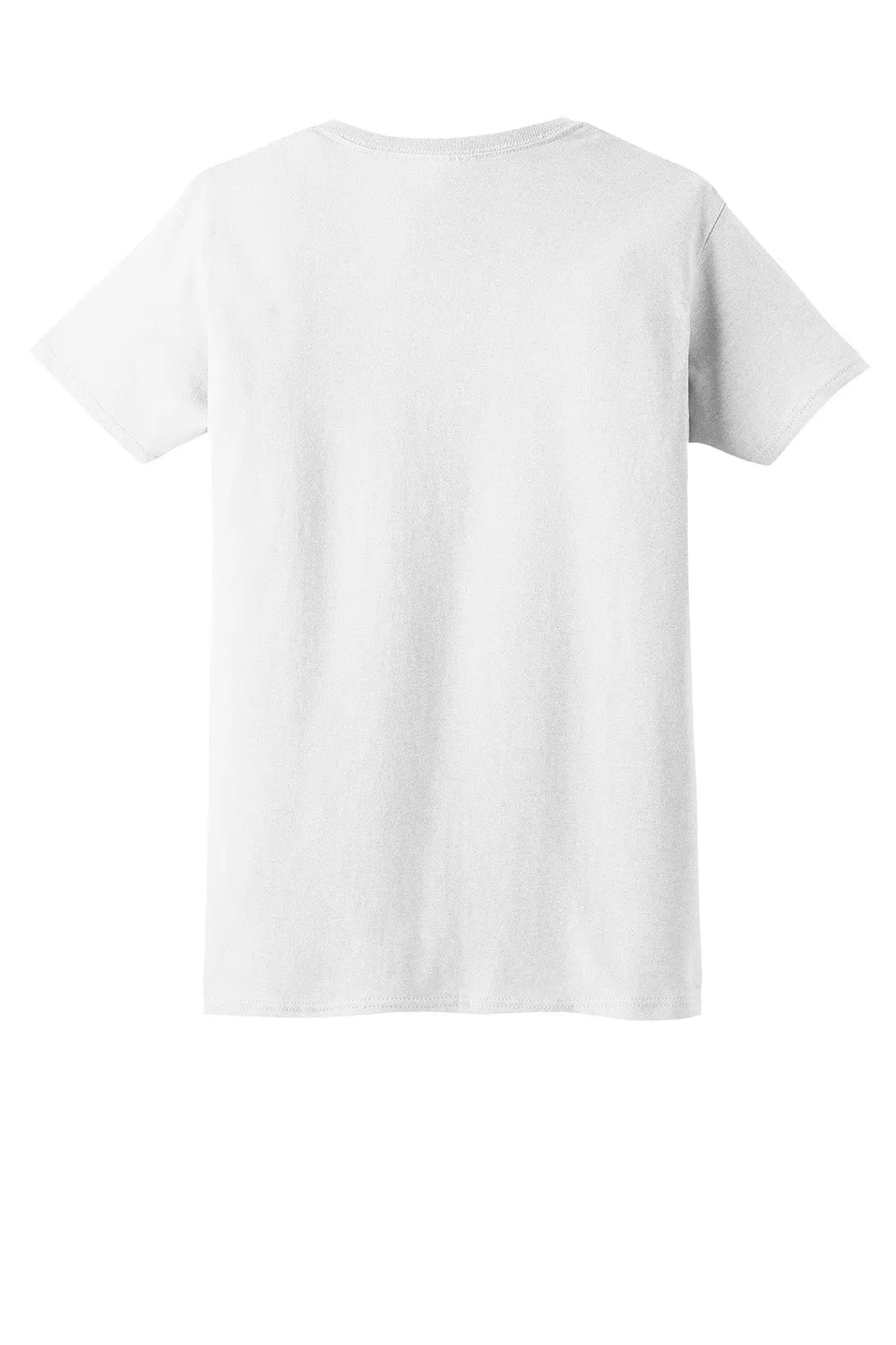 Gildan Womens Ultra Short Sleeve Crewneck T-Shirt - White  Affordable Clothing Gildan
