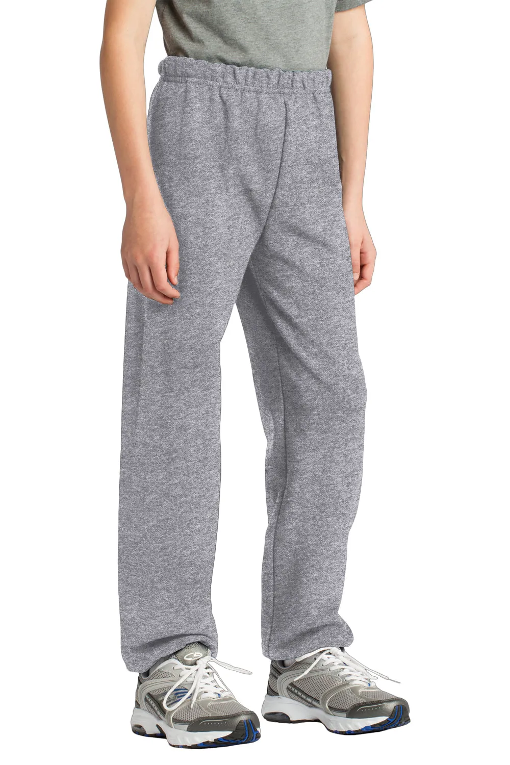 Gildan Youth Heavy Blend Sweatpants - Sport Grey  Affordable Clothing Gildan