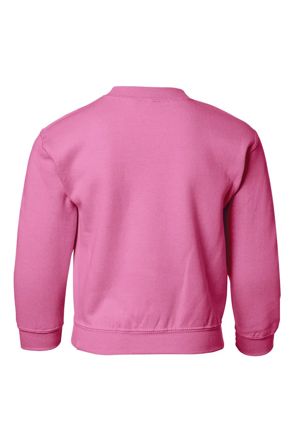 Gildan Youth Pill Resistant Fleece Crewneck Sweatshirt - Safety Pink  Affordable Clothing Gildan
