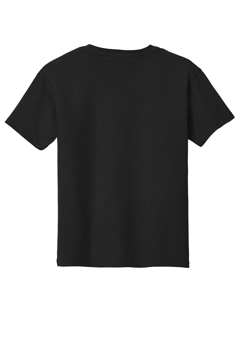 Gildan Youth Short Sleeve Crewneck T-Shirt - Black  Affordable Clothing Gildan