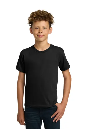 Gildan Youth Short Sleeve Crewneck T-Shirt - Black  Affordable Clothing Gildan
