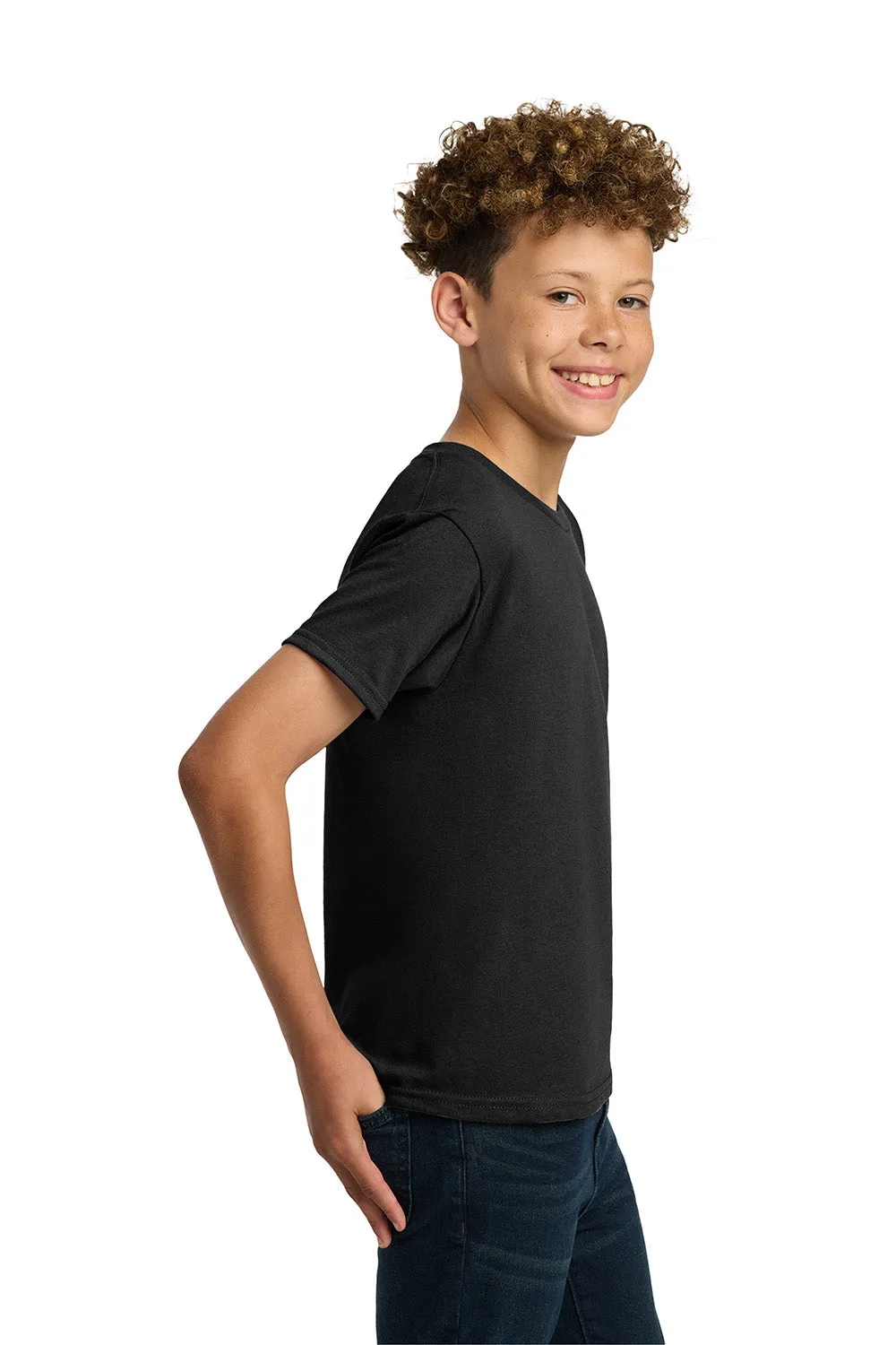 Gildan Youth Short Sleeve Crewneck T-Shirt - Black  Affordable Clothing Gildan
