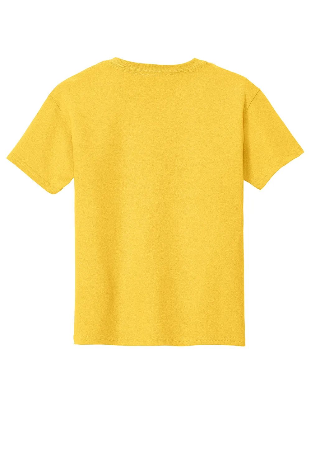 Gildan Youth Short Sleeve Crewneck T-Shirt - Daisy Yellow  Affordable Clothing Gildan