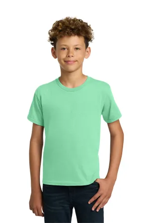Gildan Youth Short Sleeve Crewneck T-Shirt - Mint Green  Affordable Clothing Gildan