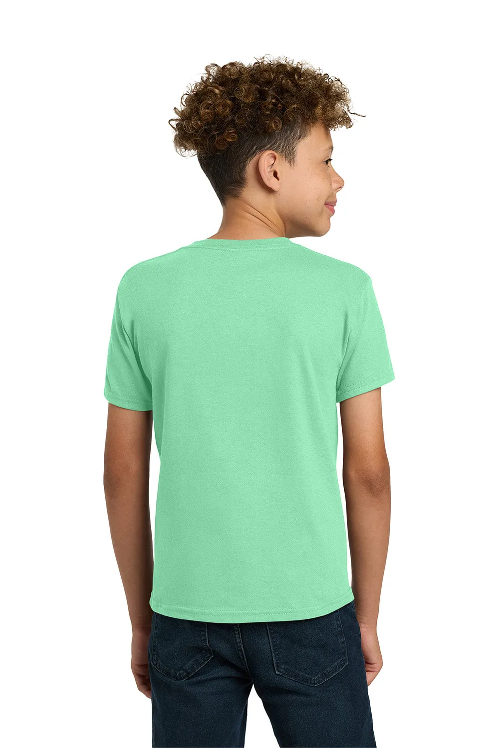 Gildan Youth Short Sleeve Crewneck T-Shirt - Mint Green  Affordable Clothing Gildan
