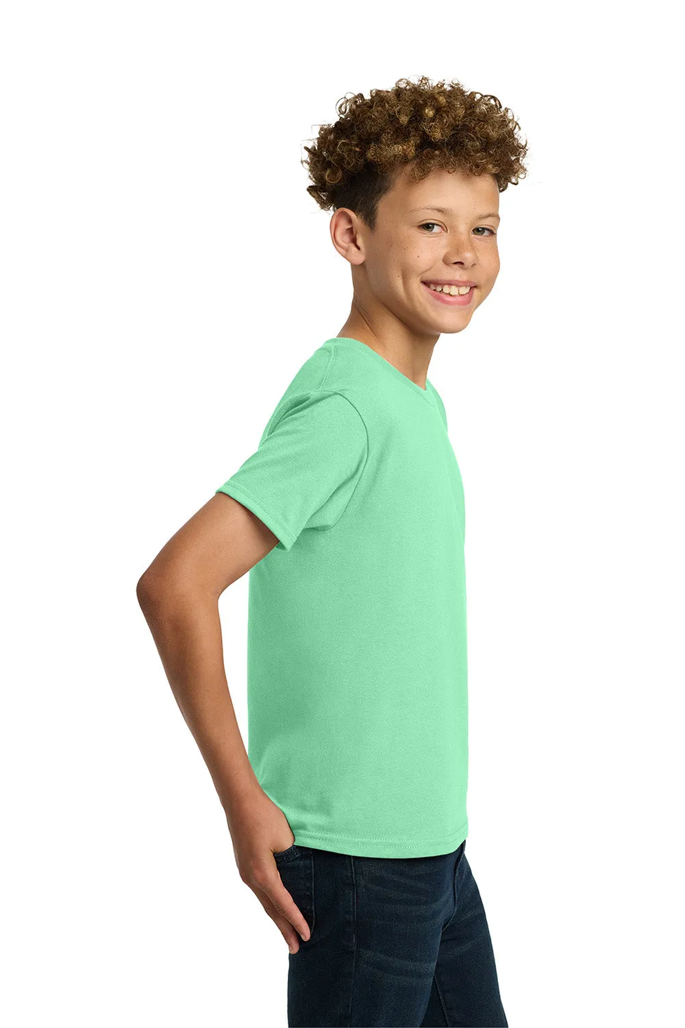 Gildan Youth Short Sleeve Crewneck T-Shirt - Mint Green  Affordable Clothing Gildan