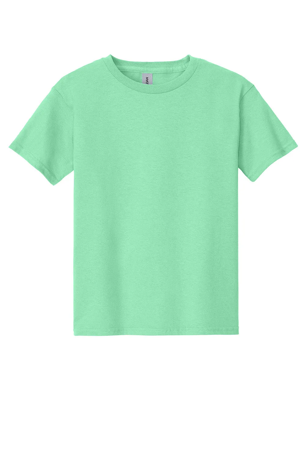 Gildan Youth Short Sleeve Crewneck T-Shirt - Mint Green  Affordable Clothing Gildan