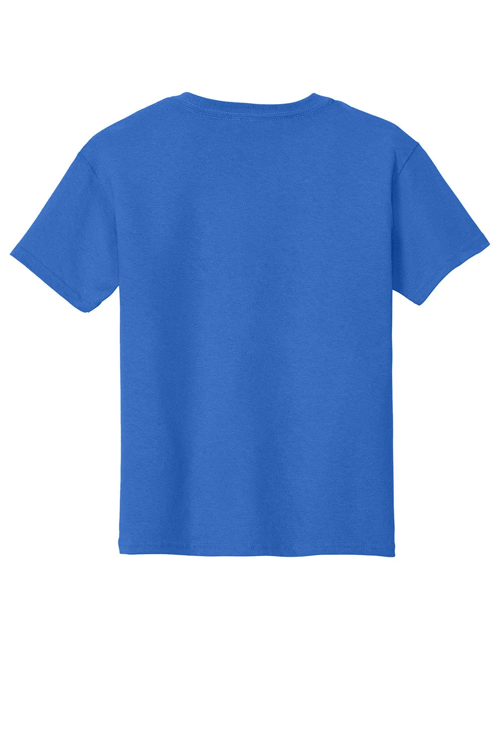Gildan Youth Short Sleeve Crewneck T-Shirt - Neon Blue  Affordable Clothing Gildan