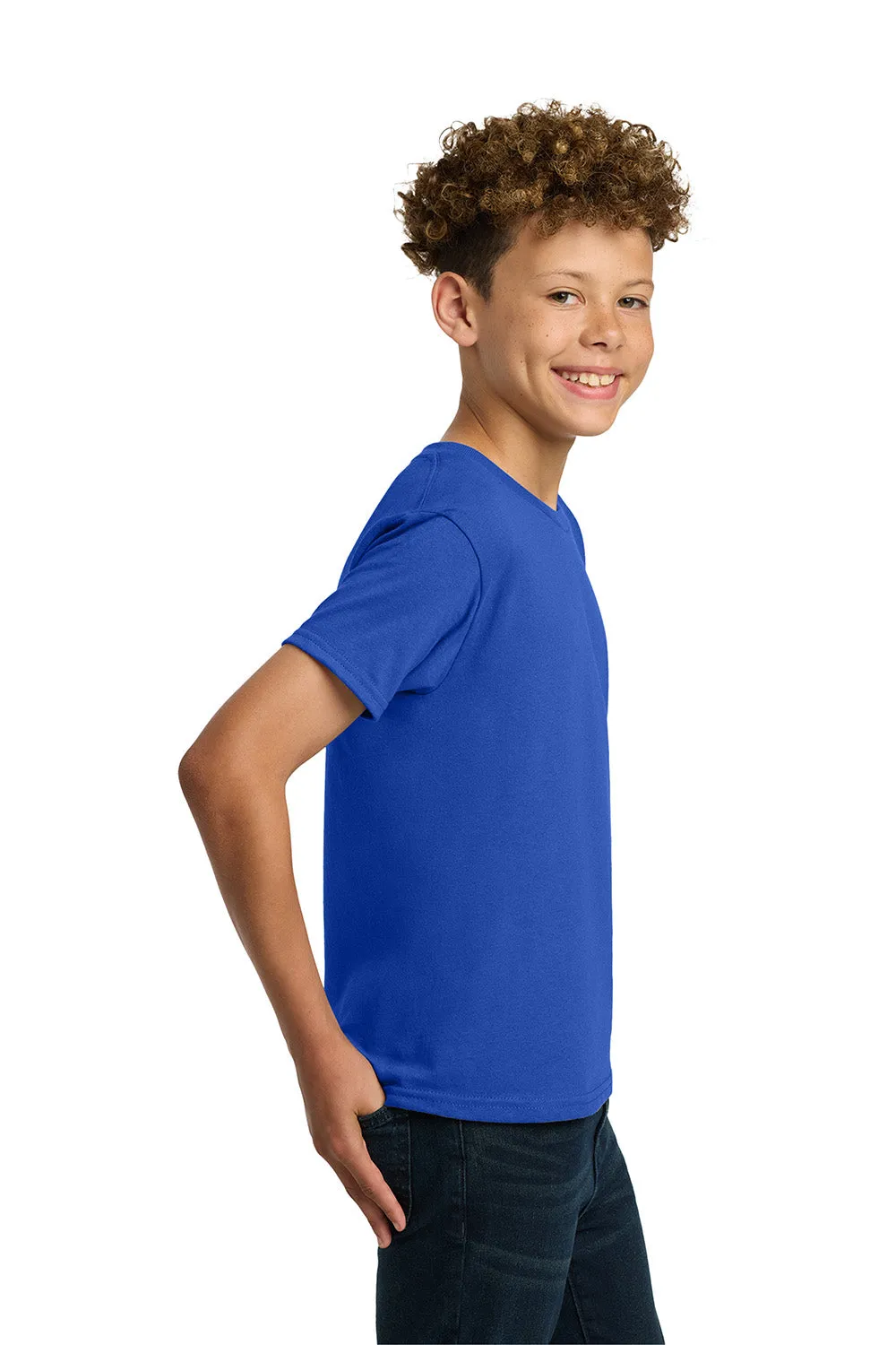 Gildan Youth Short Sleeve Crewneck T-Shirt - Royal Blue  Affordable Clothing Gildan