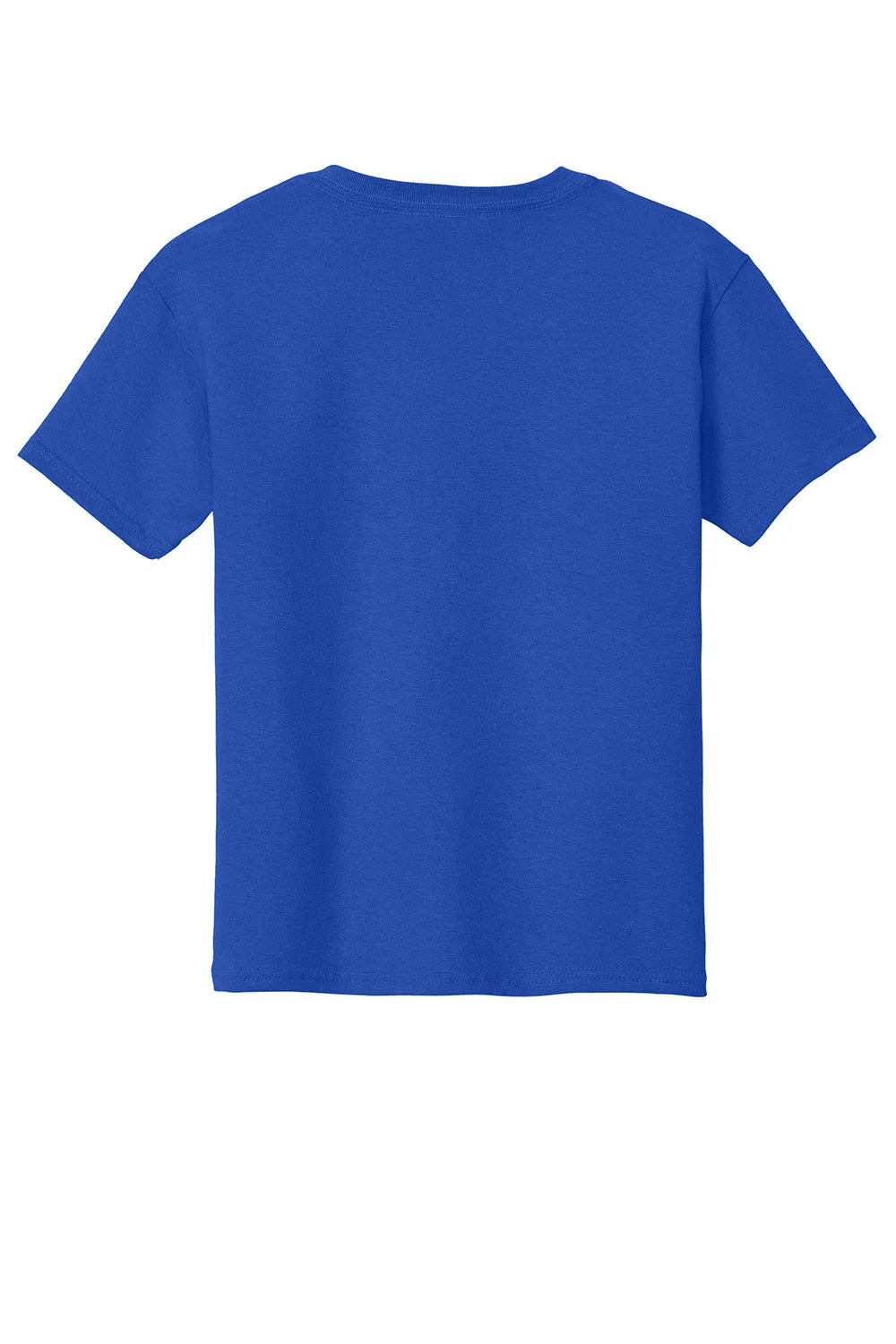 Gildan Youth Short Sleeve Crewneck T-Shirt - Royal Blue  Affordable Clothing Gildan