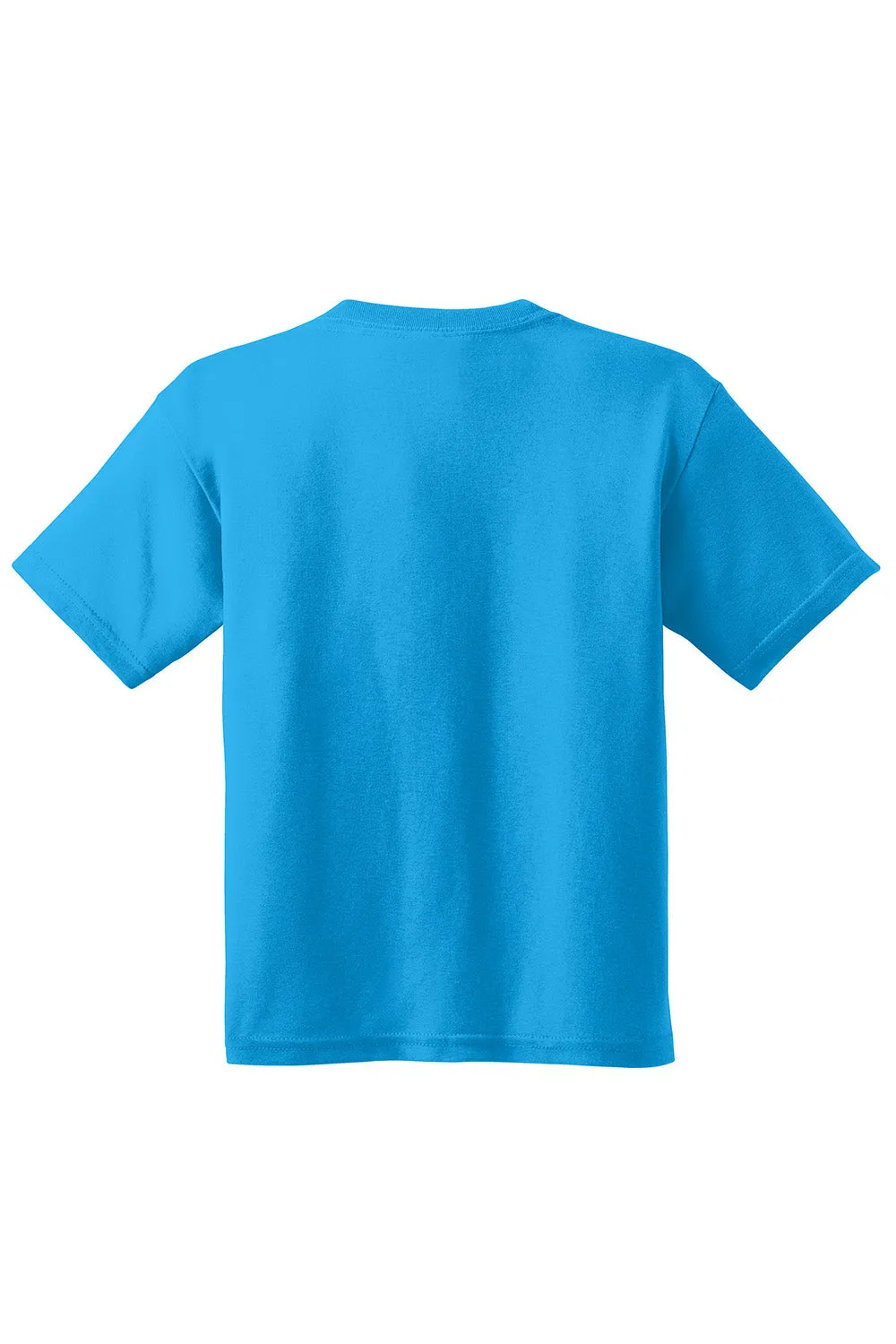 Gildan Youth Short Sleeve Crewneck T-Shirt - Sapphire Blue  Affordable Clothing Gildan
