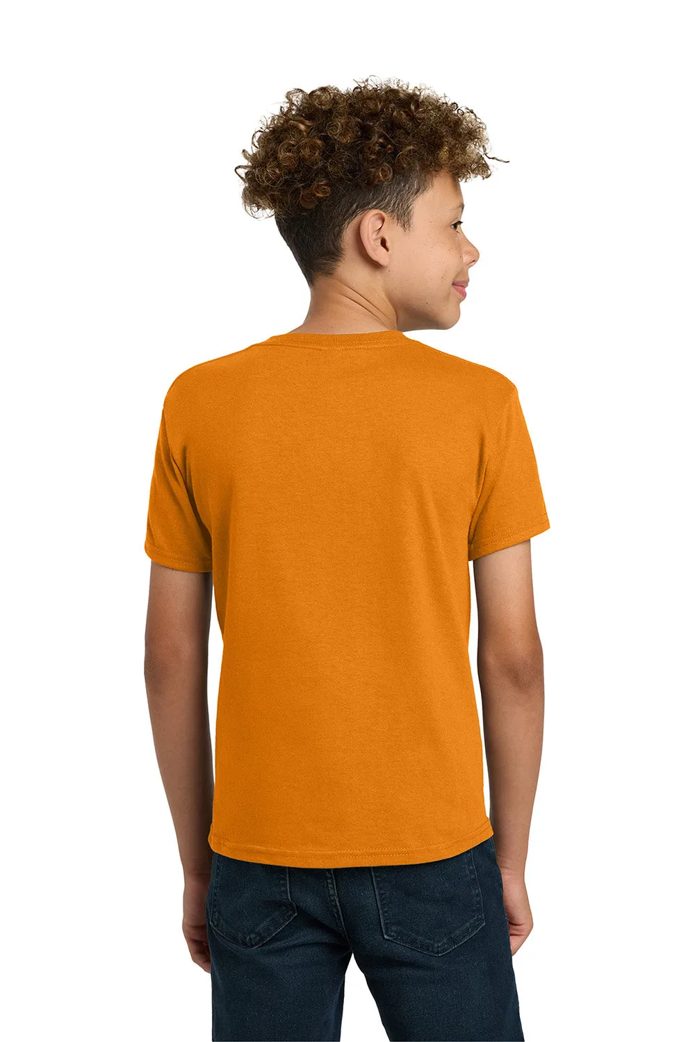 Gildan Youth Short Sleeve Crewneck T-Shirt - Tennessee Orange  Affordable Clothing Gildan