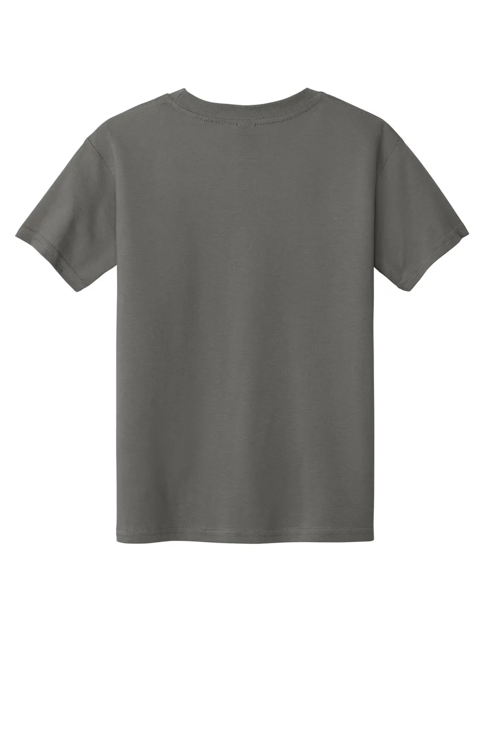 Gildan Youth Softstyle Short Sleeve Crewneck T-Shirt - Charcoal Grey  Affordable Clothing Gildan