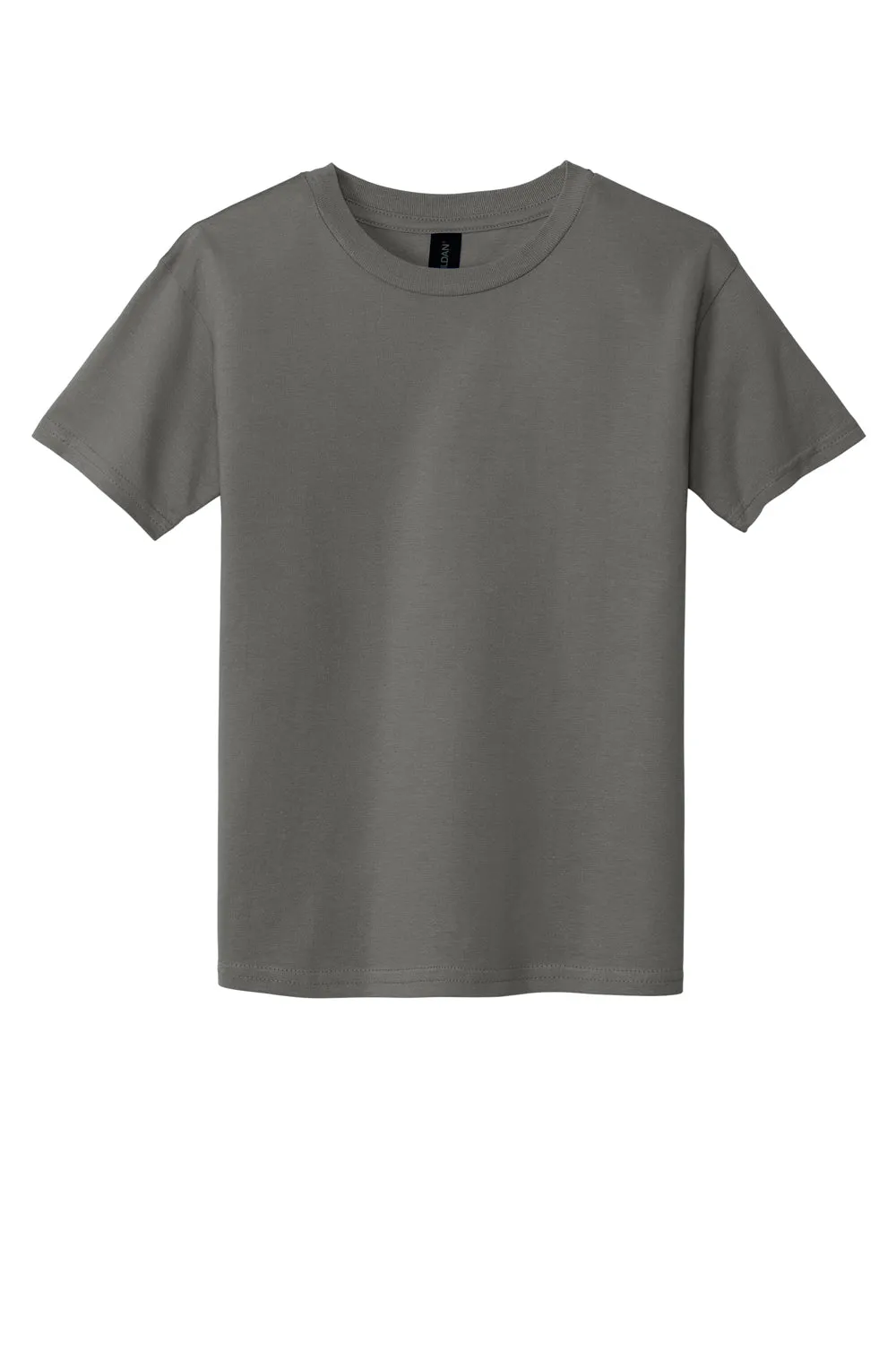 Gildan Youth Softstyle Short Sleeve Crewneck T-Shirt - Charcoal Grey  Affordable Clothing Gildan