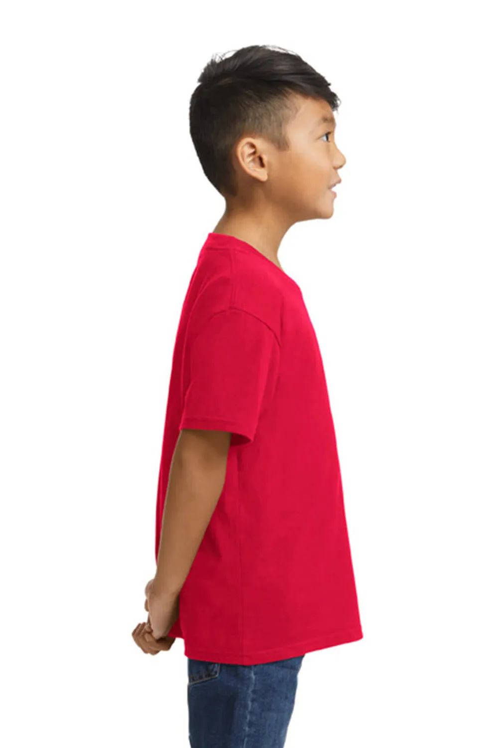 Gildan Youth Softstyle Short Sleeve Crewneck T-Shirt - Red  Affordable Clothing Gildan