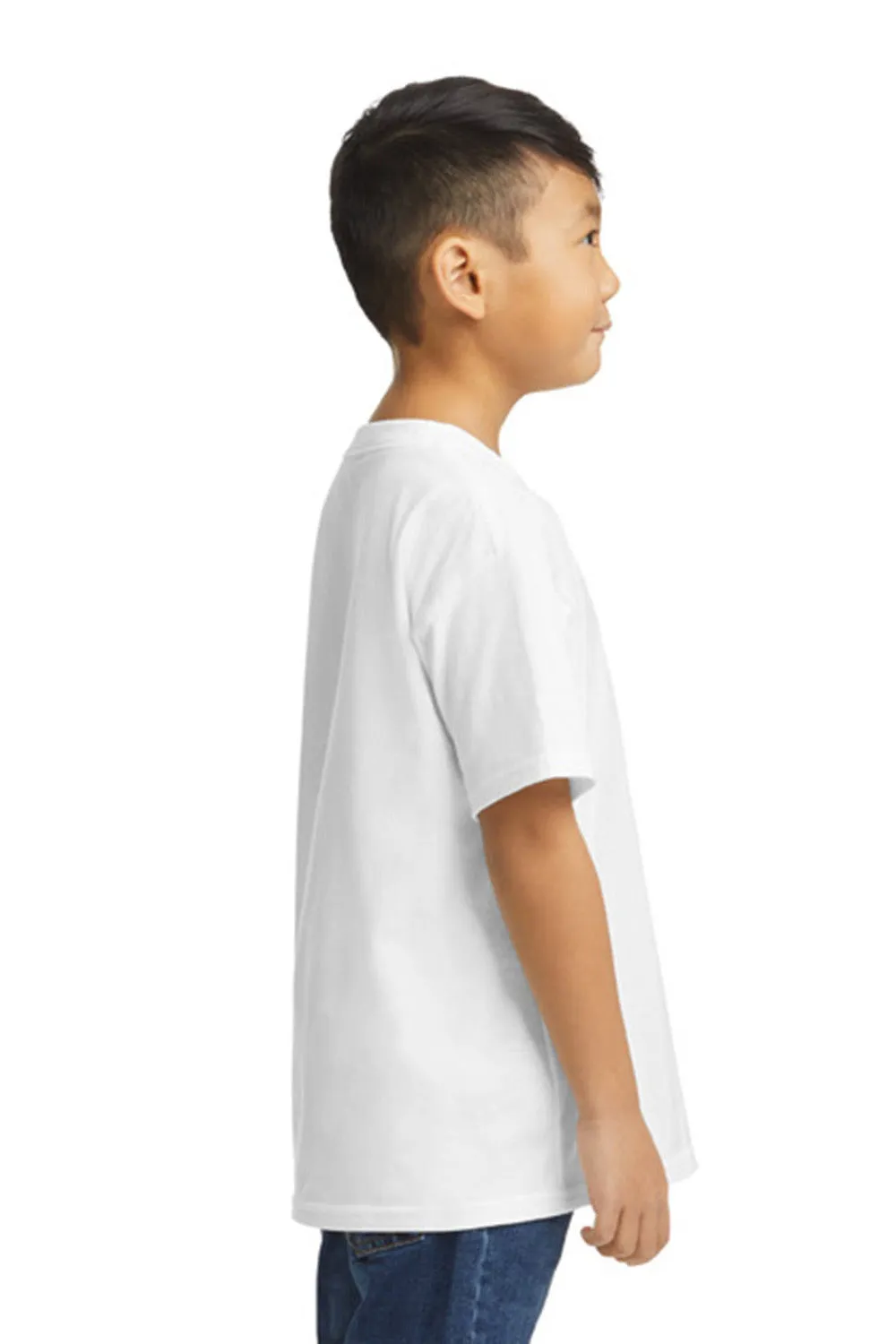 Gildan Youth Softstyle Short Sleeve Crewneck T-Shirt - White  Affordable Clothing Gildan
