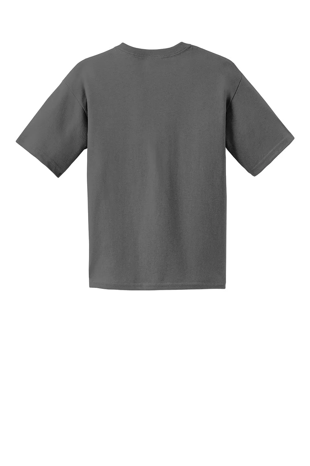 Gildan Youth Ultra Short Sleeve Crewneck T-Shirt - Charcoal Grey  Affordable Clothing Gildan