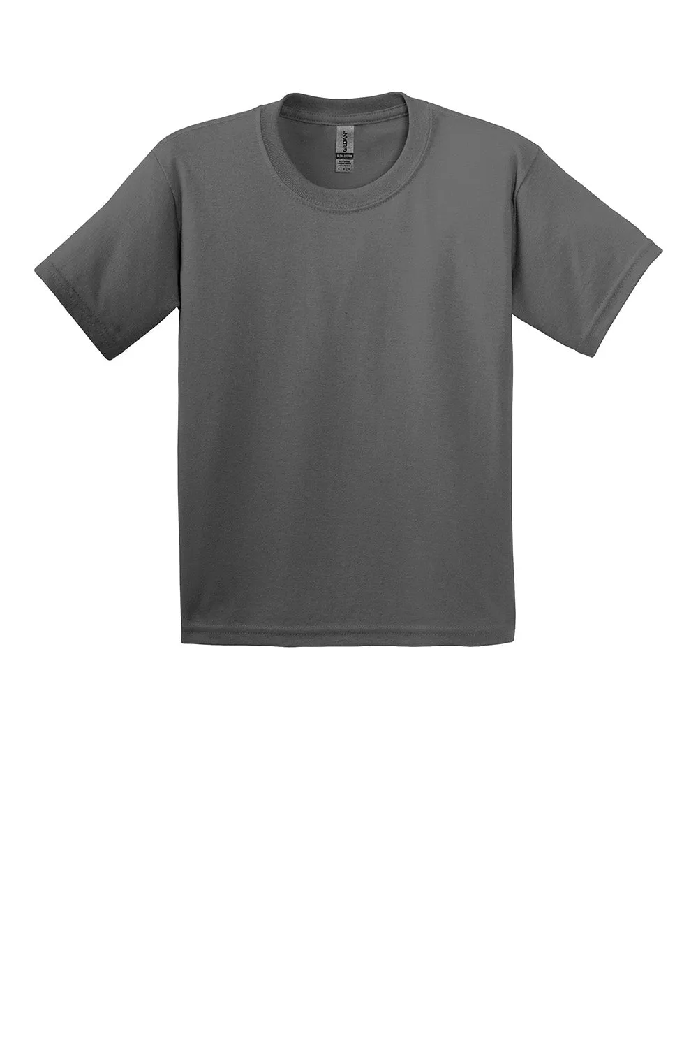 Gildan Youth Ultra Short Sleeve Crewneck T-Shirt - Charcoal Grey  Affordable Clothing Gildan