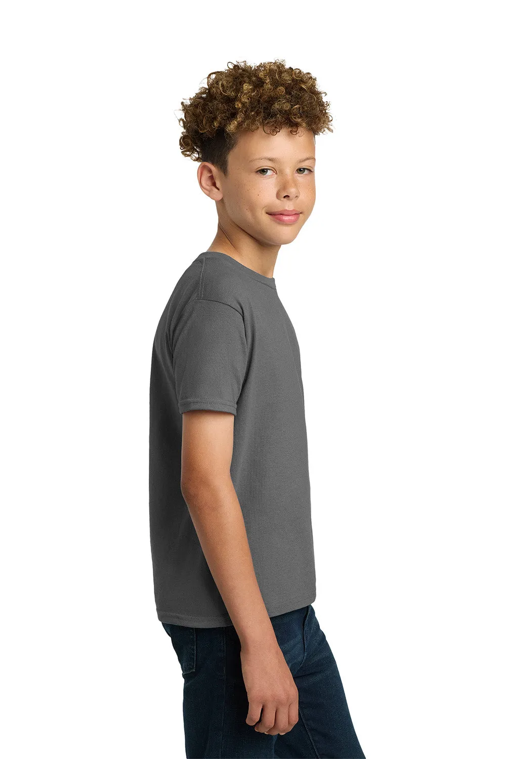 Gildan Youth Ultra Short Sleeve Crewneck T-Shirt - Charcoal Grey  Affordable Clothing Gildan