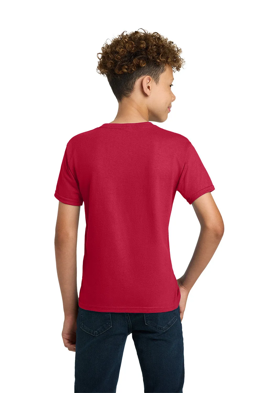 Gildan Youth Ultra Short Sleeve Crewneck T-Shirt - Cherry Red  Affordable Clothing Gildan