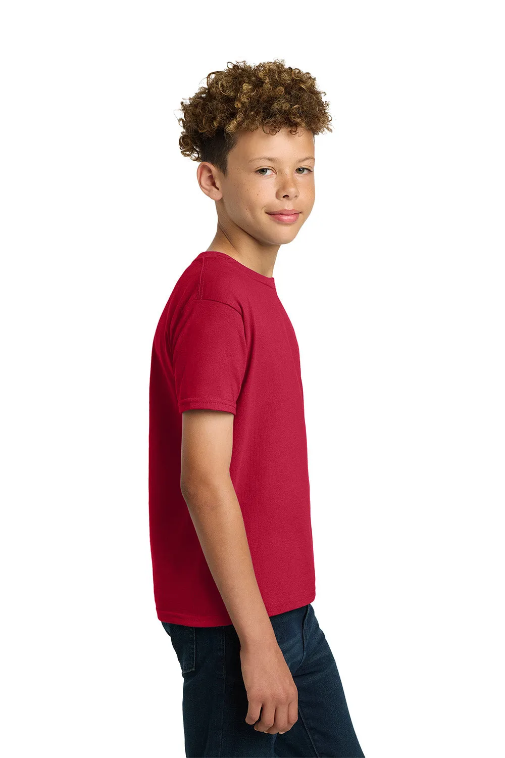 Gildan Youth Ultra Short Sleeve Crewneck T-Shirt - Cherry Red  Affordable Clothing Gildan
