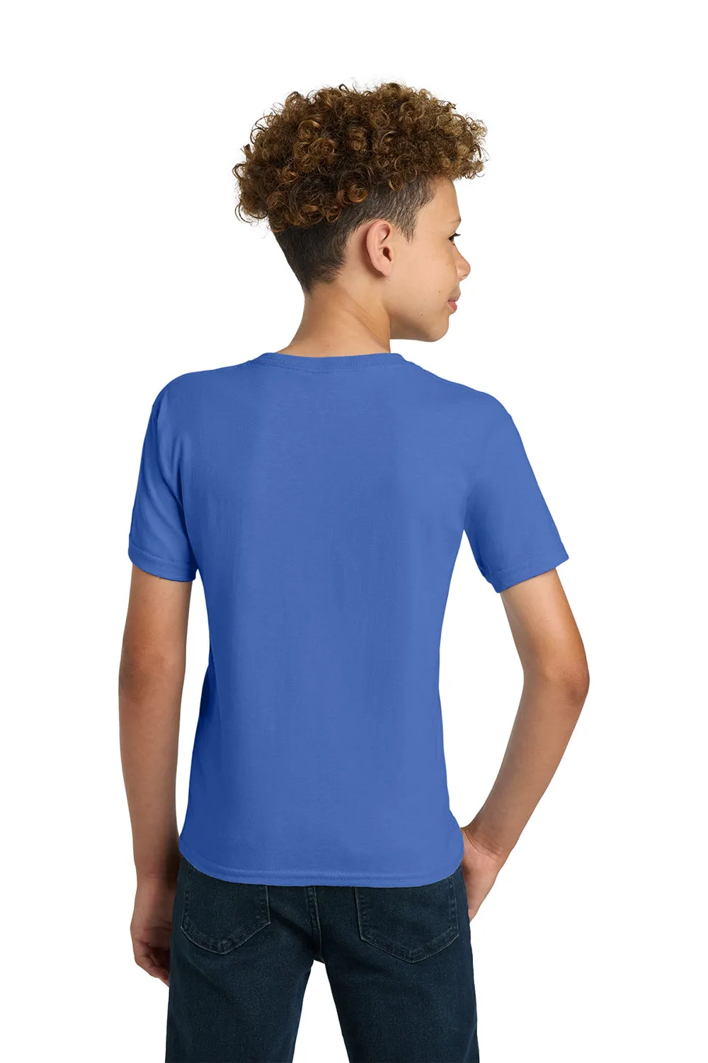 Gildan Youth Ultra Short Sleeve Crewneck T-Shirt - Iris Blue  Affordable Clothing Gildan