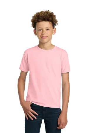 Gildan Youth Ultra Short Sleeve Crewneck T-Shirt - Light Pink  Affordable Clothing Gildan