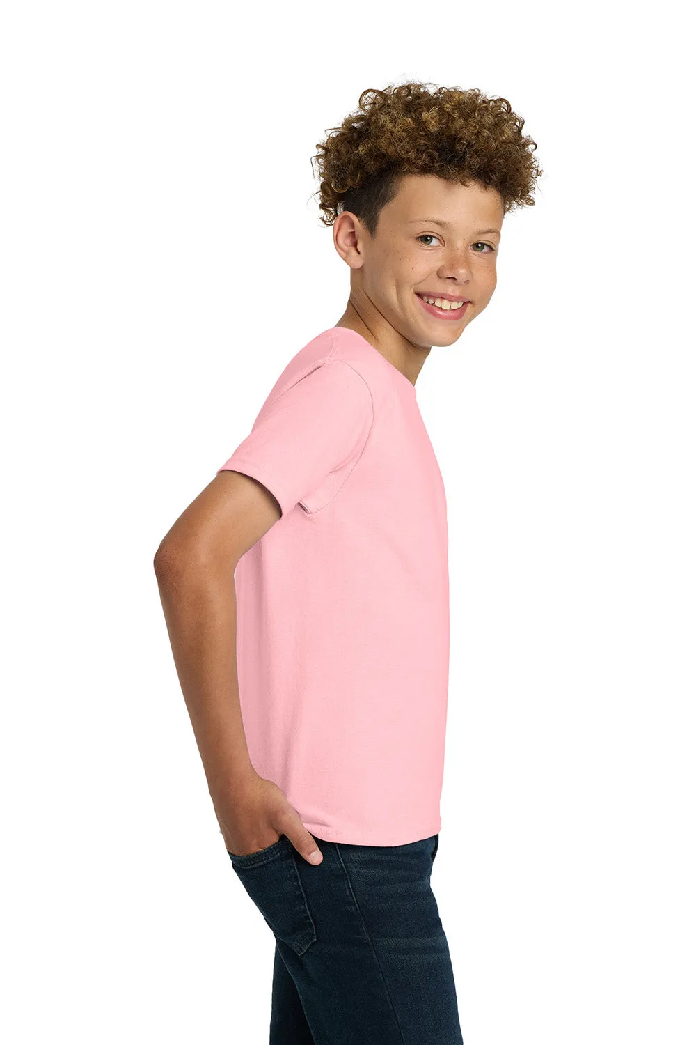 Gildan Youth Ultra Short Sleeve Crewneck T-Shirt - Light Pink  Affordable Clothing Gildan