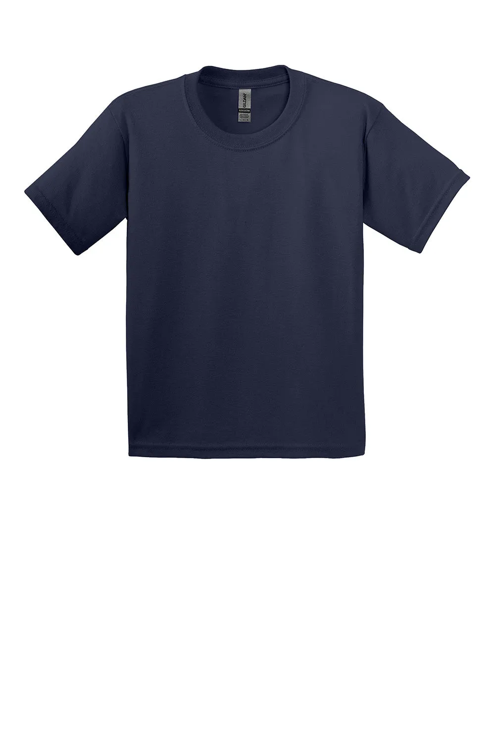 Gildan Youth Ultra Short Sleeve Crewneck T-Shirt - Navy Blue  Affordable Clothing Gildan