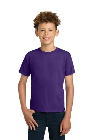 Gildan Youth Ultra Short Sleeve Crewneck T-Shirt - Purple  Affordable Clothing Gildan