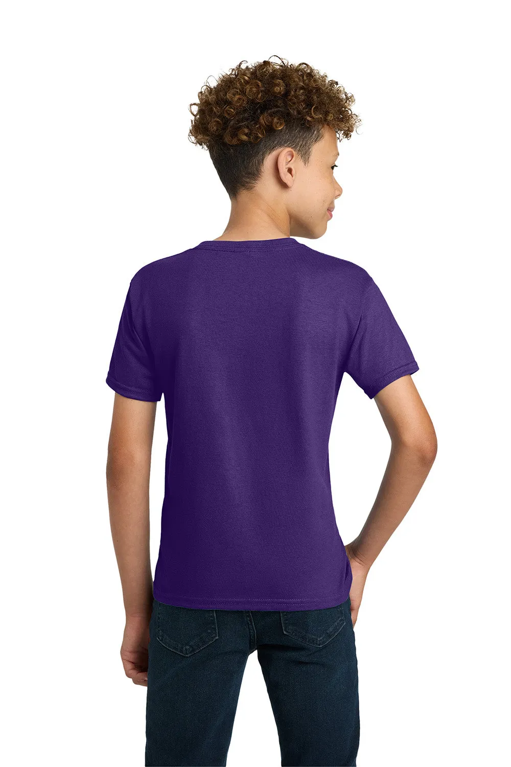 Gildan Youth Ultra Short Sleeve Crewneck T-Shirt - Purple  Affordable Clothing Gildan