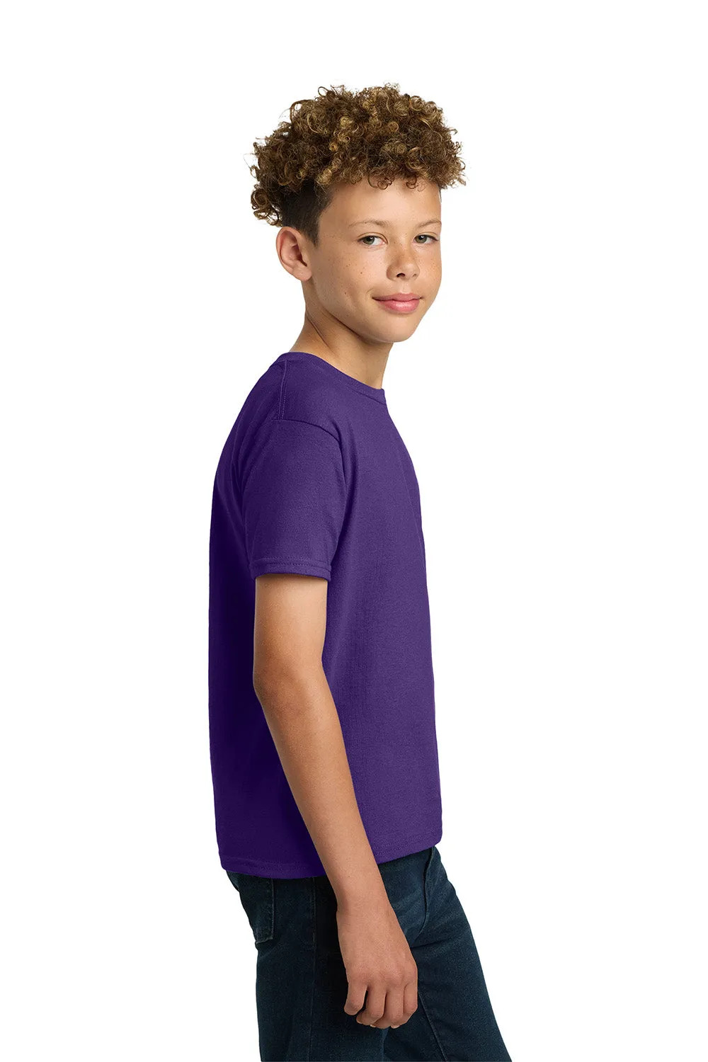 Gildan Youth Ultra Short Sleeve Crewneck T-Shirt - Purple  Affordable Clothing Gildan