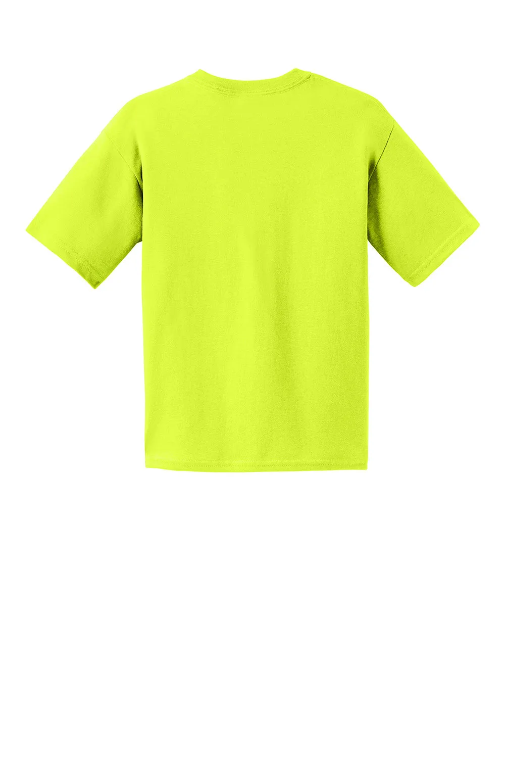 Gildan Youth Ultra Short Sleeve Crewneck T-Shirt - Safety Green  Affordable Clothing Gildan