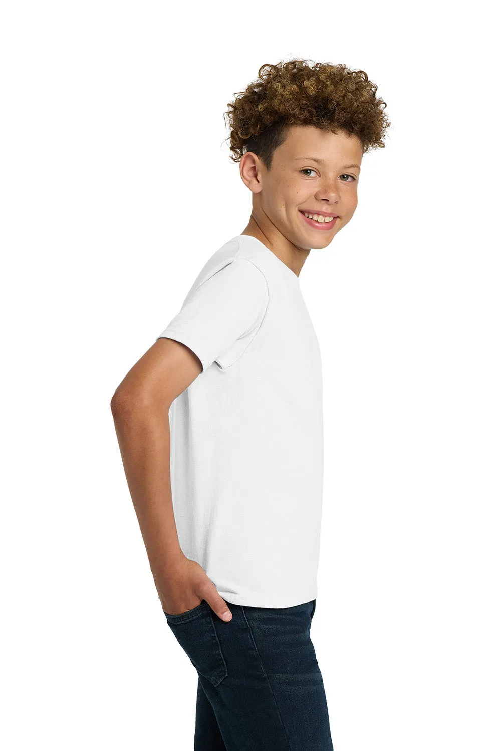 Gildan Youth Ultra Short Sleeve Crewneck T-Shirt - White  Affordable Clothing Gildan