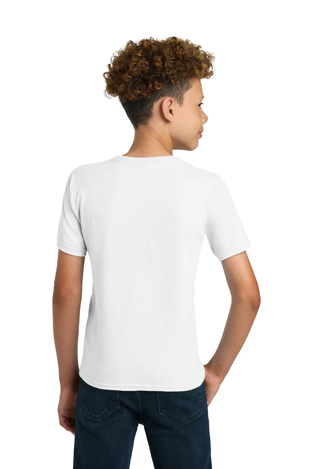 Gildan Youth Ultra Short Sleeve Crewneck T-Shirt - White  Affordable Clothing Gildan