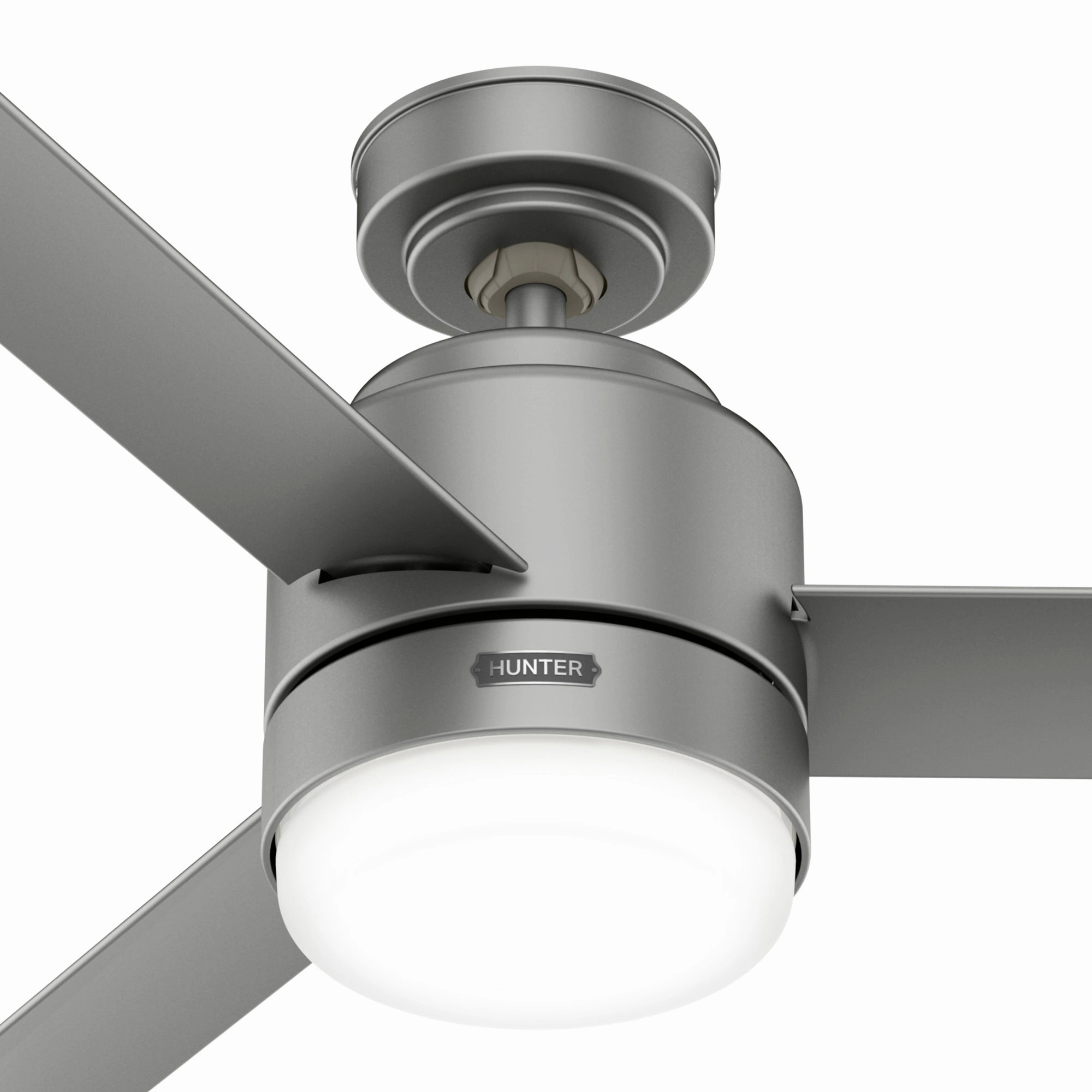 Gilmour 44"Ceiling Fan Matte Silver