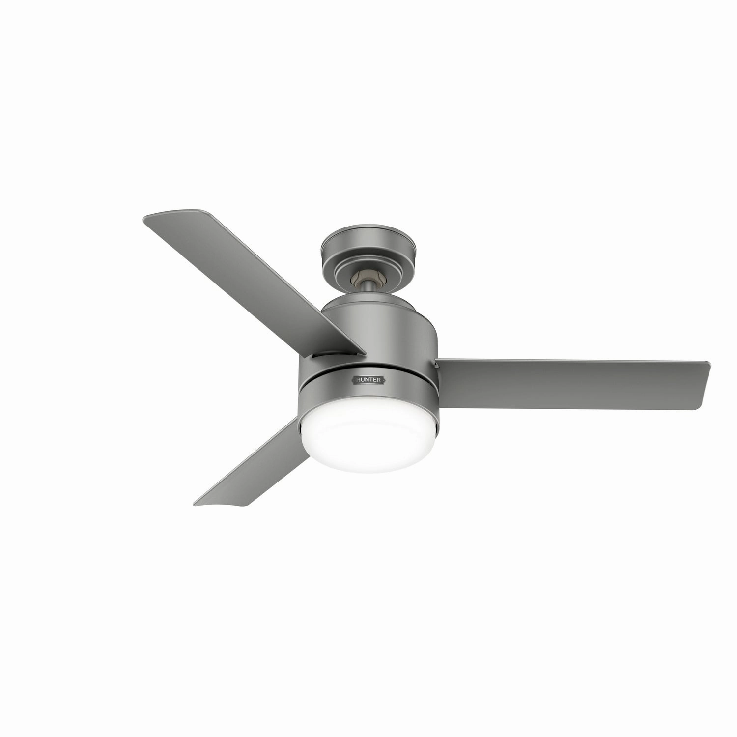 Gilmour 44"Ceiling Fan Matte Silver small electric fans for personal cooling