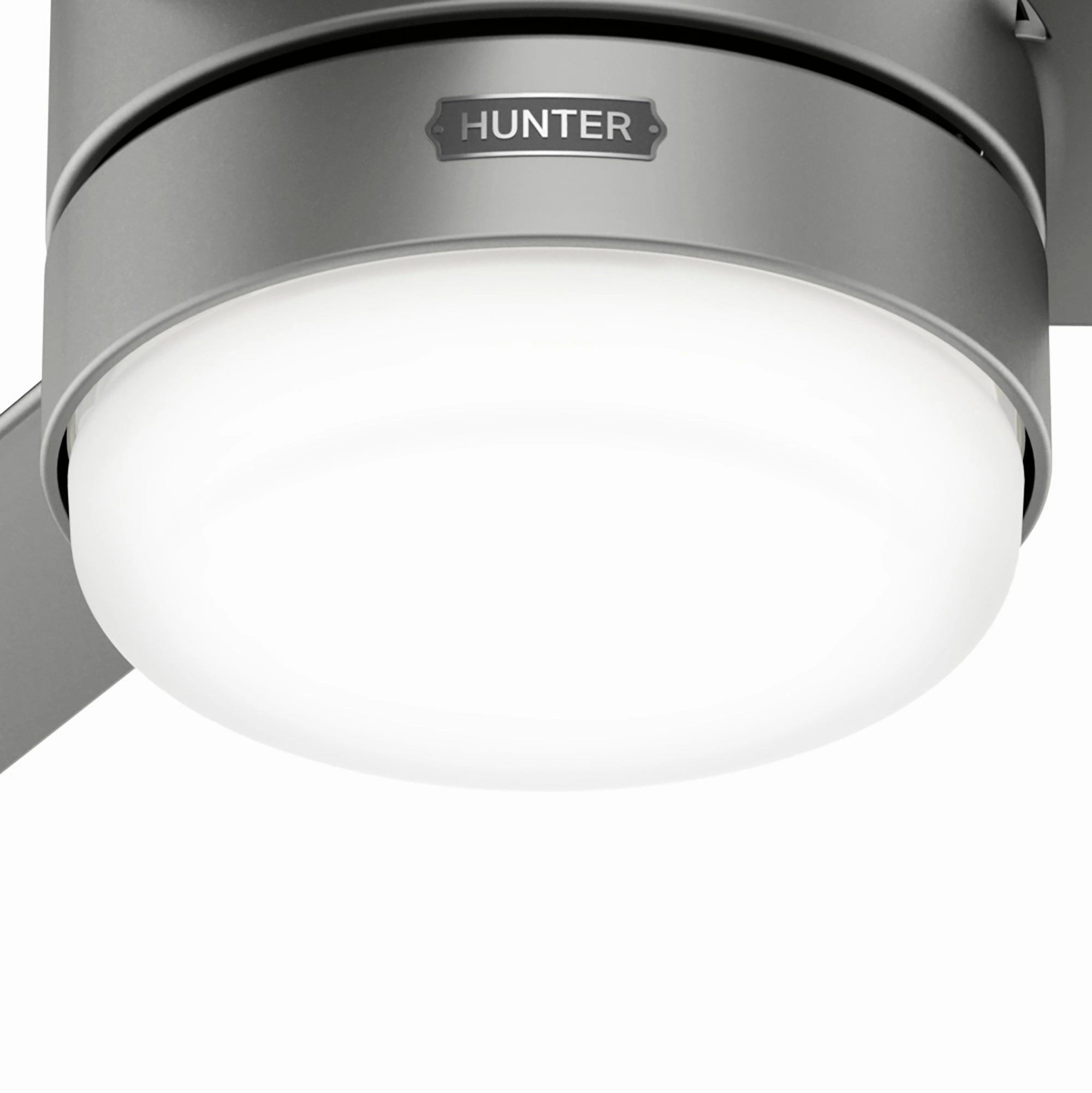 Gilmour 44"Ceiling Fan Matte Silver