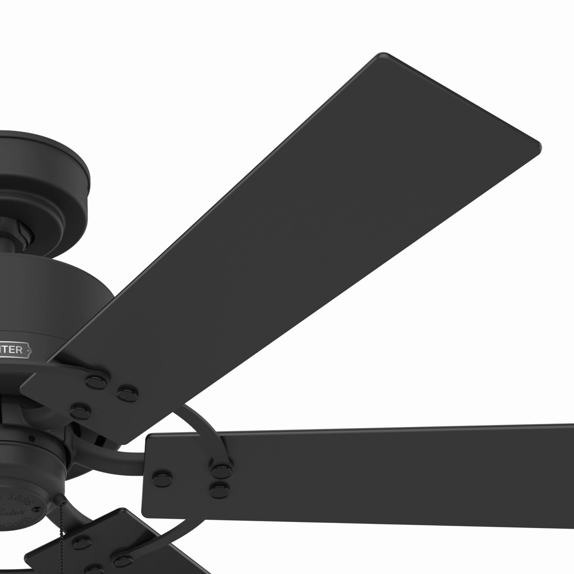 Gilrock 52"Ceiling Fan Matte Black