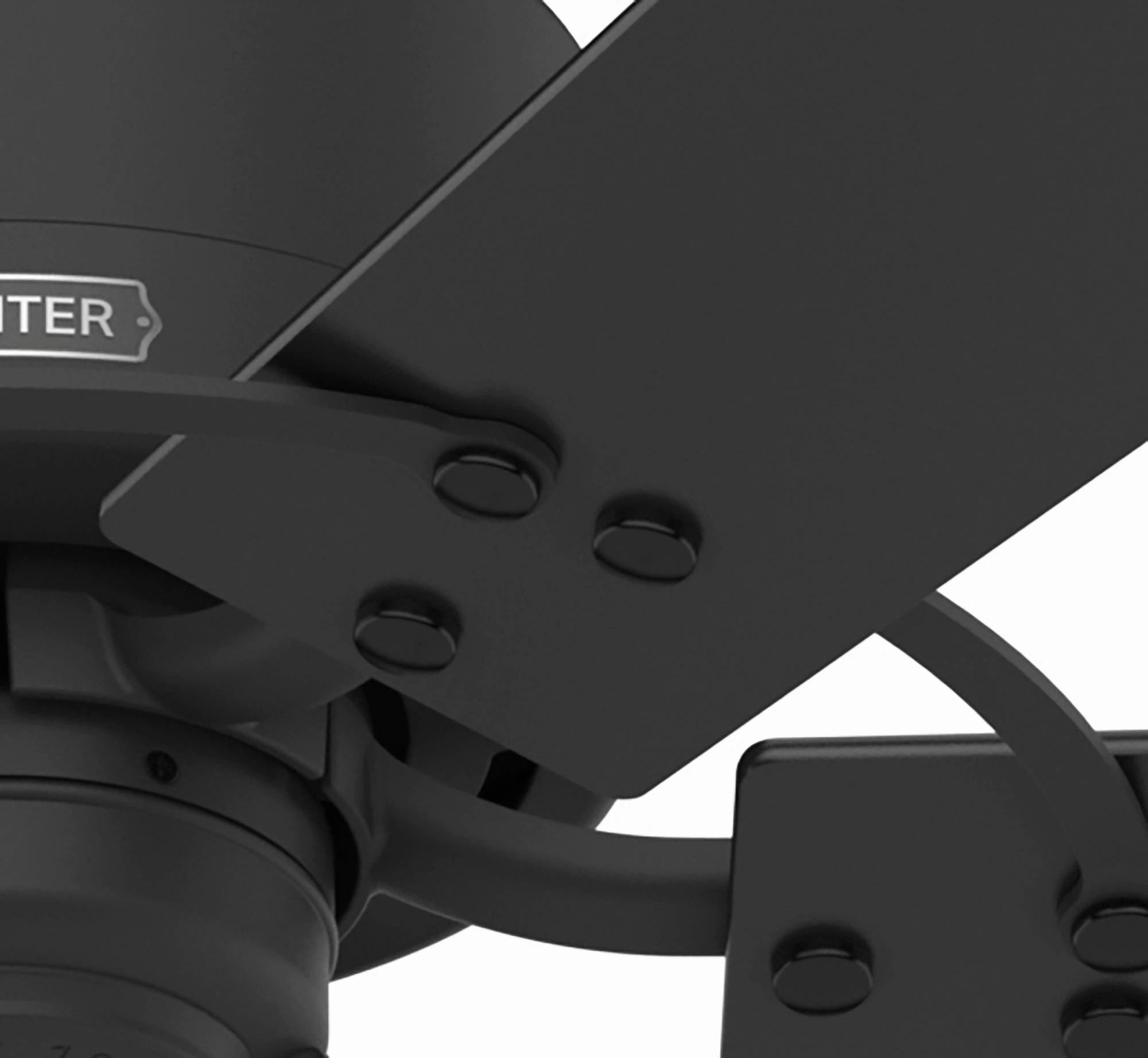 Gilrock 52"Ceiling Fan Matte Black
