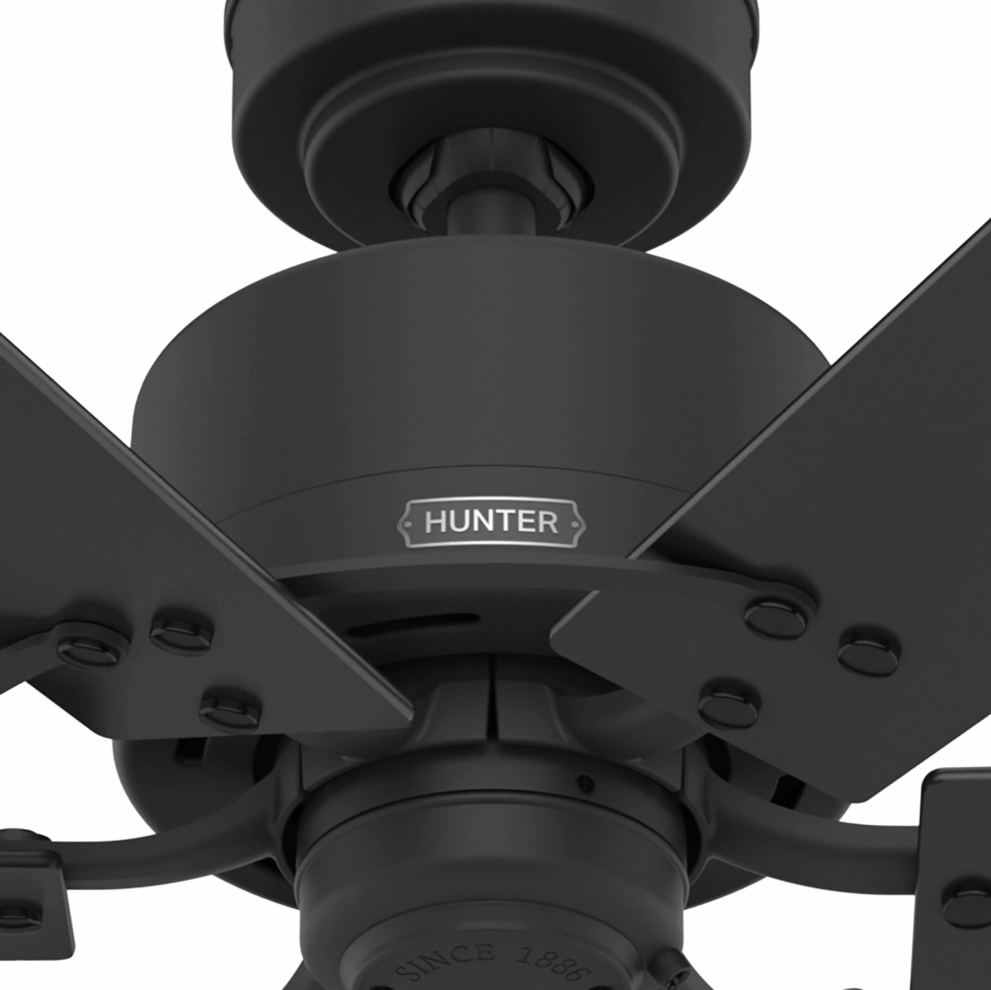 Gilrock 52"Ceiling Fan Matte Black